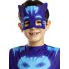 Funidelia | Maschera Gatto Boy - Pj Masks per bambino - Cartoni Animati, Gattboy, Gufetta, Geco - Accessori per Bambini, accessorio per costume - Azzurro/Blu