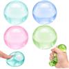 Henjunu 4PCS Pallina Antistress,Squishy Anti StressPalline Antistres Olio di Cocco | Pallina Antistress,Squishy Anti Stress,Coconut oil squishys,Squeeze Giocattoli,Squeezes Toys,Palline sensoriali per Impastare