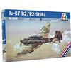 Italeri 1292 - Ju-87 B2 Stuka modellismo aerei Model Kit Scala 1:72