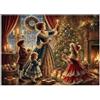 VNPJBDFZTHWQ 1000pcs Mini Puzzle per Famiglia Natale Candela Albero | 38 x 26 cm Cartone Decorazione Soggiorno Taglio Accurato Regalo Amico Rilassamento