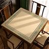 Hixingo 80x80cm Tappetino da Gioco per Mahjong e Giochi da Tavolo, Tappetino per Carte Antiscivolo e Silenzioso, Protezione per Tavolo Majong Domino Riunioni (707A Spiaggia tropicale,1)