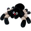 Striegro Animale di Peluche a Forma di Ragno, Peluche a Forma di Ragno Saltatore Realistico da 11, 8 Pollici, Bambola di Ultra Morbida per Bambini e Adulti Cachi.