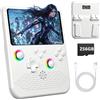 BEEWOOB Console di gioco portatile H5, console di gioco retrò con schermo IPS HD da 5,0 pollici, video arcade portatile integrato 40000+ giochi classici, supporto scheda TF da 256 GB, 34+ emulatori con