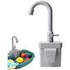 Generico Giocattolo Lavastoviglie Da Giochi di Lavaggio in Cucina Finta | Giocattolo Lavello Elettrico con Rubinetto da per Bambini Per Bambini Della Scuola Materna, Per Compleanno, C