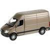 Toi-Toys Welly Mercedes Benz Sprinter Panel Van11,5 cm, colore: Argento