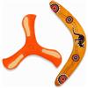 Reaorktic 2 Pezzi Boomerangs, 28,5 x 11,5 cm | Boomerang in Legno Giallo e Boomerang Sportivo, Leggero e Portatile Set di Boomerangs per Sport da Campeggio su Prato Spiaggi