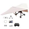 Generico Remote Control Paper Airplane, Lightweight Electric Toy | Rechargeable RC Flying Glider, Easy to Fly for Kids & Beginners, Indoor Outdoor Play & Gift Idea