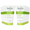 Simple - Detergente viso umido, 150 ml, confezione da 6