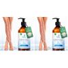 Ritalia® 500 ml Crema Vene Varicose e Capillari Rotti Criogel Drenante Gambe Gonfie Effetto Freddo Circolazione Gel Gambe Pesanti Anticellulite (Confezione da 2)