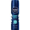 Nivea - Deodorante spray da uomo, antitraspirante 48H, Dry Fresh, 150 ml, confezione da 3