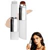 GVOXIS Fondotinta Stick 2 In 1, Fondotinta Coreano Stick Con Pennello,Texture Leggera e Luminosità Naturale, Adatto a Tutti i Tipi di Pelle, Impermeabile a Lunga Tenuta e Idratante（Colore naturale）
