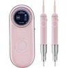 O NAIL Fresa per Unghie Professionale 50000 RPM - Lima Elettrica Ricaricabile, 2x più Veloce e Silenziosa con Smart Control, Set di Punte da 3 mm, Kit Manicure per Gel e Acrilico, Rosa Chiaro