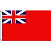 AZ FLAG Bandiera Regno Unito Insegna navale Red Squadron 150x90 cm | Uso interno ed esterno bandiera decorativa UK naval ensign doppie cuciture e bordi rinforzati con occhielli metallici