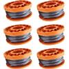StarRing Bobina di ricambio per decespugliatore Mac Allister MGTP18Li, 1,65 mm, 3 m, WX150, bobina di ricambio per Macallister Strimmer Trimmer accessori (6 pezzi)