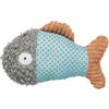 TRIXIE Peluche a forma di pesce per gatti, 9 cm, giocattolo morbido per il gioco e il divertimento in comune - 45467