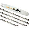 HobbyPower24 4 catene per motosega + lama da 30 cm, scalpello completo 3/8 LP 44 TG 1,1 per Stihl MS 180 210 230