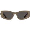 Calvin Klein Jeans Women's Sunglasses CKJ26608S - Sand with Solid Warm Smoke Lens