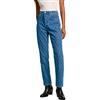 Pepe Jeans - Straight Jeans Uhw Diamond, Jeans Donna