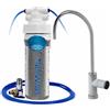 Euroacque Euroacque River Argento Pro Kit Microfiltrazione con Rubinetto LED Cromo Satinato per Uso domestico | KARGENTS