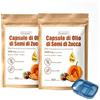 Doukesh Olio di Semi di Zucca e Saw Palmetto 3000mg 2026 Novità per Capelli Vegano 300 Capsule 2 Confezioni (Olio di Semi di Zucca (Modello 1))