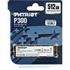 Patriot Memory PATRIOT P300 - SSD - 512 GB - interno - M.2 2280 - PCIe 3.0 x4 (NVMe)