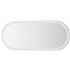 vidaXL Specchio da bagno LED, trasparente, 80 x 35 cm, vetro temperato, marca vidaXL