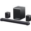 TCL Soundbar bluetooth 5.1 da 630 w, nera Tcl S65K
