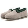 Pantoffelmann Pantofole in feltro con suola in gomma I In feltro di lana al 70% o al 100% I Grigio I Taglie 37-51 I traspiranti e antiscivolo I calde per uomo e donna