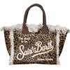 Saint Barth Mc2 Donna Borsa A Mano Cotone VAMI001-Sand Leopard