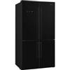 Smeg Frigorifero americano - SMEG FQ60NDE, No Frost, Altezza 182,00 cm, Nero