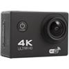 MuchLuckystar 4K Action Camera Impermeabile 30m WiFi Remote | 4K 30fps per video, custodia impermeabile IP68, profondità di immersione 30m, WiFi integrato, telecomando wireless