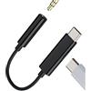 WASRUYI Adattatore da USB C a jack da 3,5 mm per iPhone 15 (2 in 1) 60 W cavo AUX tipo C audio caricatore splitter per Apple iPad compatibile per Samsung auto convertitore di ricarica auricolare connettore