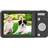 Generic Videocamera Digitale 4K con 64MP, Display da 2,8 Pollici (BLACK) | Messa a fuoco automatica, design retrò, portatile per i viaggi, supporta lo zoom 16x