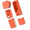 WERKWEN Set di 5 custodie in silicone per fotocamera Pocket 4, # ff6600, D | Collezione di cover con vestibilità aderente, accesso ritagliato, cappuccio con cordino, uso da viaggio