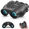Rodcirant Binocolo 15 x 25 per adulti, ad alta potenza, facile messa a fuoco, con visione bassa della luce, per bird watching, viaggi e concerti, visite turistiche e giochi sportivi
