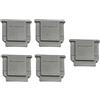 TQUXNGA 5 tappi per slitta per fotocamera per A6000 A7M4 / A7M3, grigi | Copertura protettiva per parti di riparazione per fotocamere ZV1M2 ZV1F / E10 A6000 A7M4 / A7M3