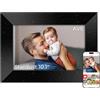 Apveelveer Frameo Cornice Digitale WiFi Nero Stellare 10.1 32GB Touchscreen IPS FHD | Si Adatta a Ogni Arredamento Tiene Famiglia e Amici Sempre Connessi via Frameo Un Regalo Speciale per Conservare i Ricordi