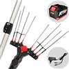 Castellari Vertigo C 18V - Abbacchiatore elettrico a batteria 18V 7.8Ah - Asta telescopica 190/240 cm
