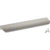 SOTECH 10 pezzi 200 mm di maniglie per mobili in bianco Tommy acciaio inox | look spazzolato per porte per il montaggio sul lato interno del frontale incl. viti di fissaggio