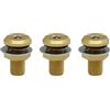 zolink Valvola aria vaso di espansione per serbatoio a pressione autoclave acqua potabile recipiente a pressione ugello di espansione stelo della valvola d aria (20mm 3pcs)