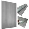 I K H E Malarka Pannello murale a lamelle 100x60 cm autoadesivo - PVC + schiuma PE 2,8 mm - effetto legno beige/marrone - 3D rivestimento murale decorativo per soggiorno, camera da letto, cucina, bagno - Lavabile e