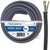 Go-At Topline LaMatassina-GTL H07RN-F 3x2,5 10m Cavo Multipolare per Collegamento di Elettro-utensili, Nero