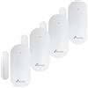 NIVIAN Sensore Magnetico Porta e Finestra Wireless 433MHz per Allarmi Nivian | Rilevatore di Apertura Senza Fili a Batteria | Installazione Facile | Portata 100m | Indicatore Batteria Scarica