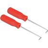 PATIKIL 2pz O-Ring 90 Gradi Linguette 142mm Olio Guarnizione Rosso | Guarnizione, Precisione, Cacciavite Estrattore Rimozione Rimozione Strumento
