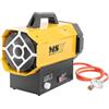 MSW Motor Technics MSW Generatore di aria calda a gas 40 kW 310 m² riscaldatore portatile generatore aria calda Generatore di aria calda gpl