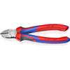 KNIPEX Tronchese laterale in confezione Self-service con, 70 02 180 SB | manici comfort 180 mm