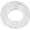 Meksular Tubo in PVC intrecciato trasparente, 12 mm x 18 mm, 3 m, tubo rinforzato resistente per usi ad alta pressione, flessibile per tubi di acqua, gas, olio, per uso alimentare