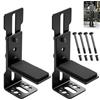 jinminamz Supporto Per Scheda Video In Metallo, set di 2 Supporto Gpu Anti-Crollo Con Altezza Regolabile, Compatibile Con Tutte Le Marche Di Schede Grafiche E Case Pc Accessori Per Computer (6-96mm)
