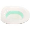 Artibetter Bidet Pieghevole Portatile in PP e TPR Bianco, Salvaspazio, per Sedile WC Standard, per Donne in Gravidanza e Anziani, per Assistenza Quotidiana