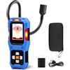 Bonvoisin Rilevatore di Perdite di Refrigerante, per Perdite Freon HVAC | con Batteria Ricaricabile 2000 mAh, Rilevazione Climatizzazione 0,1 oz/anno per CFC, HCFC, HFC, HFO, PFC, R717, ecc. LCD